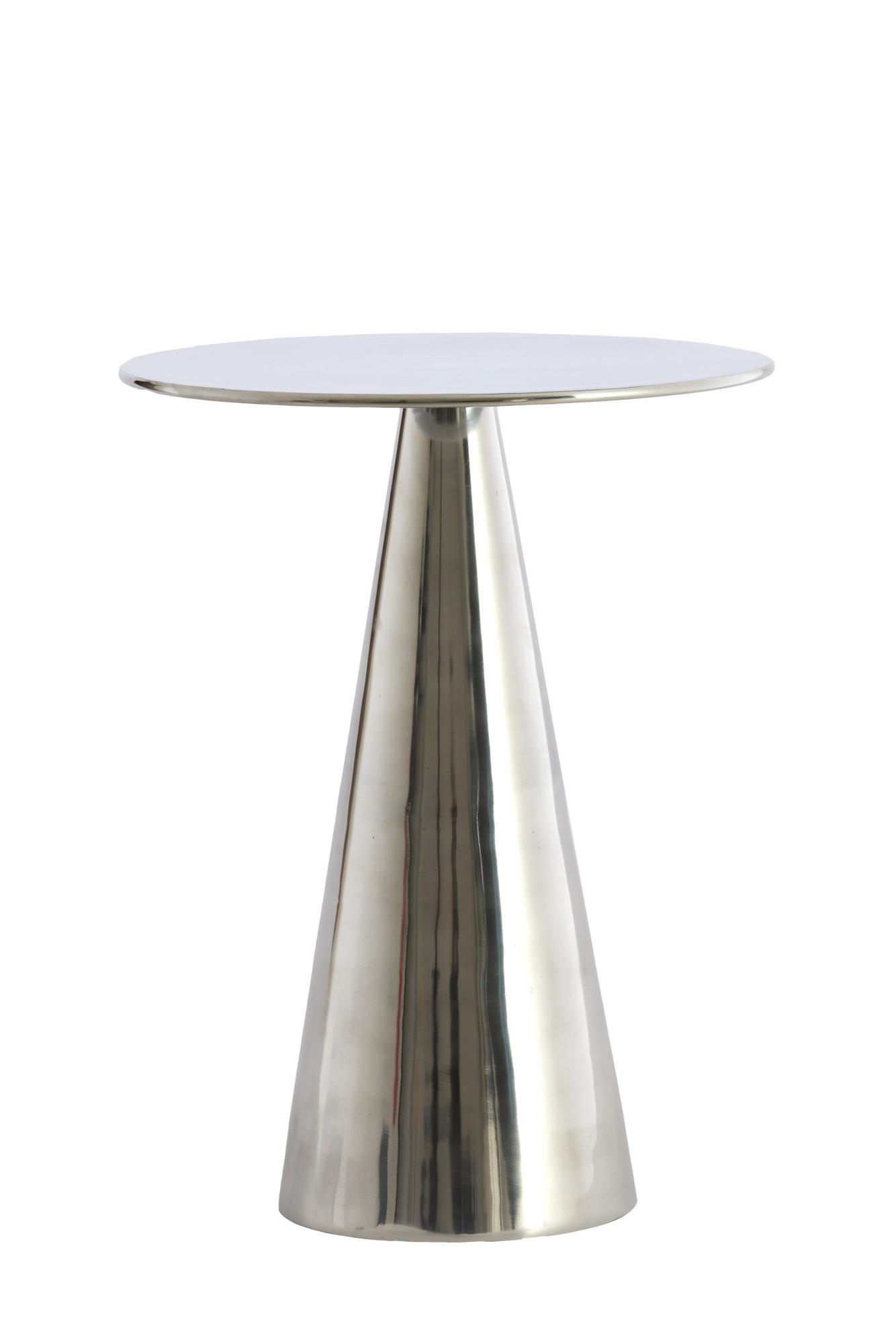 BEISTELLTISCH Leova Grau Ø39/51 cm - Grau, Metall (39/39/51cm) - Light & Living