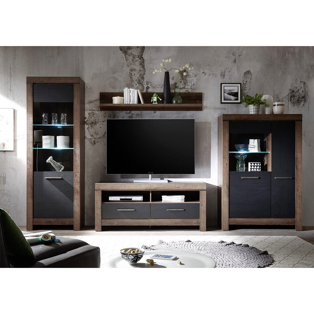 TODO - Schwarz, Holzwerkstoff (100/148/39cm) - Petits-meubles