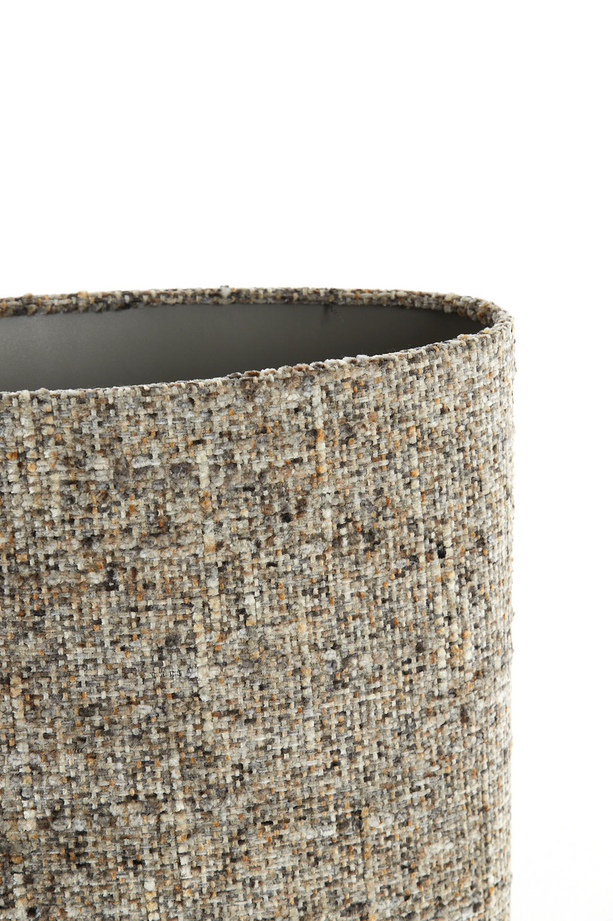LAMPENSCHIRM Osire Grau 38/17.5/28 cm - Grau, Textil (38/17.5/28cm) - Light & Living