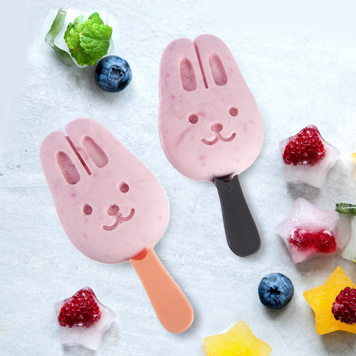 EISFORM Hase weiß - Weiß, Kunststoff (12/2.5/12.5cm) - Orion 