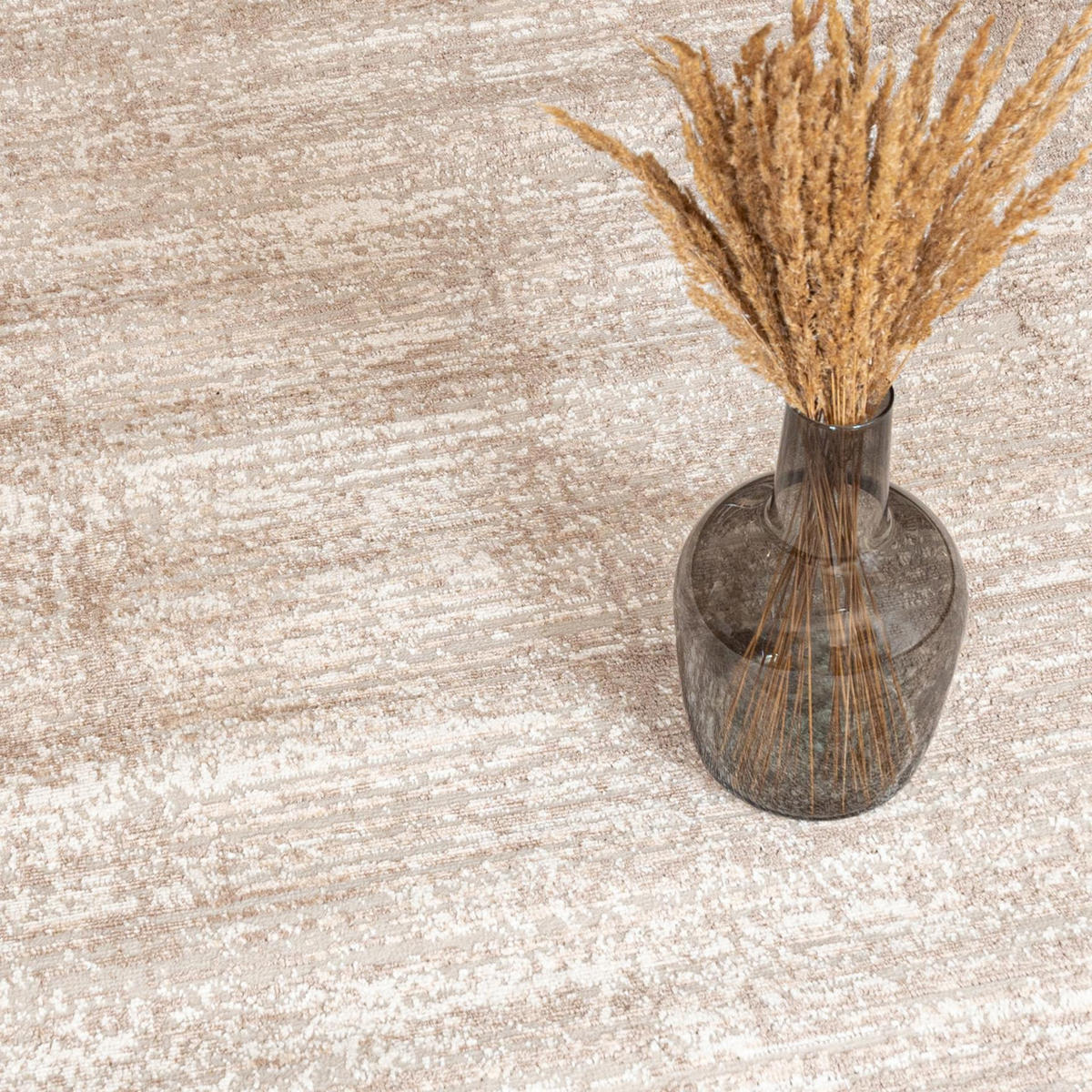 TEPPICH Beige Creme abstrakt - 200 x 300 cm - Ecru/Beige, Textil (200/300cm) - Mazovia