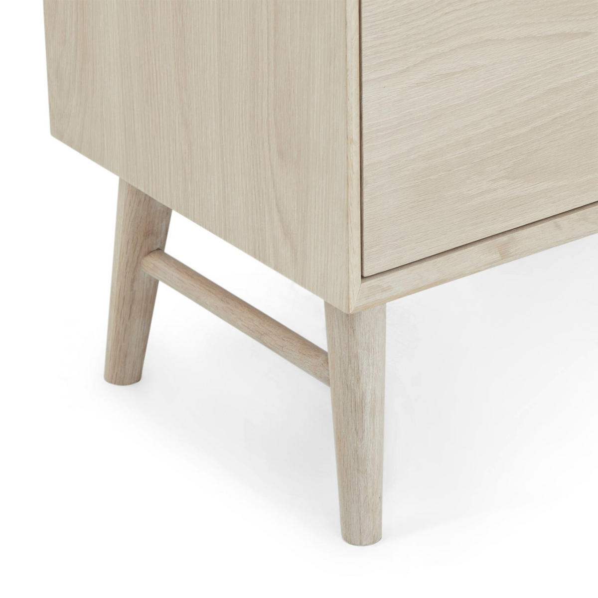 SIDEBOARD Eiche massiv - Eichefarben, Holz/Holzwerkstoff (160/79/42cm) - Furnhouse