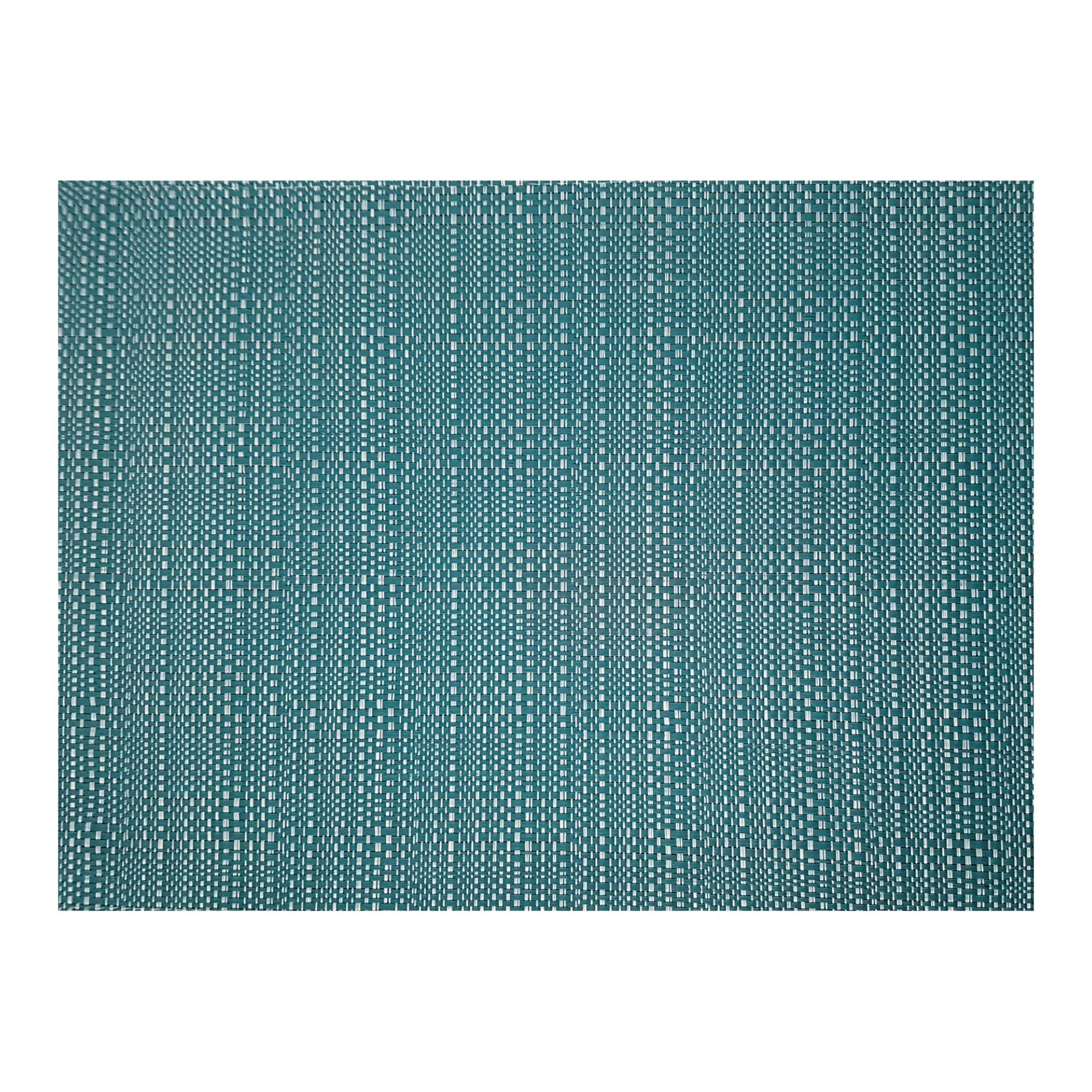 TISCHSET Canna pfau 33 x 45 cm - Blau, Textil (33/45cm) - Winkler