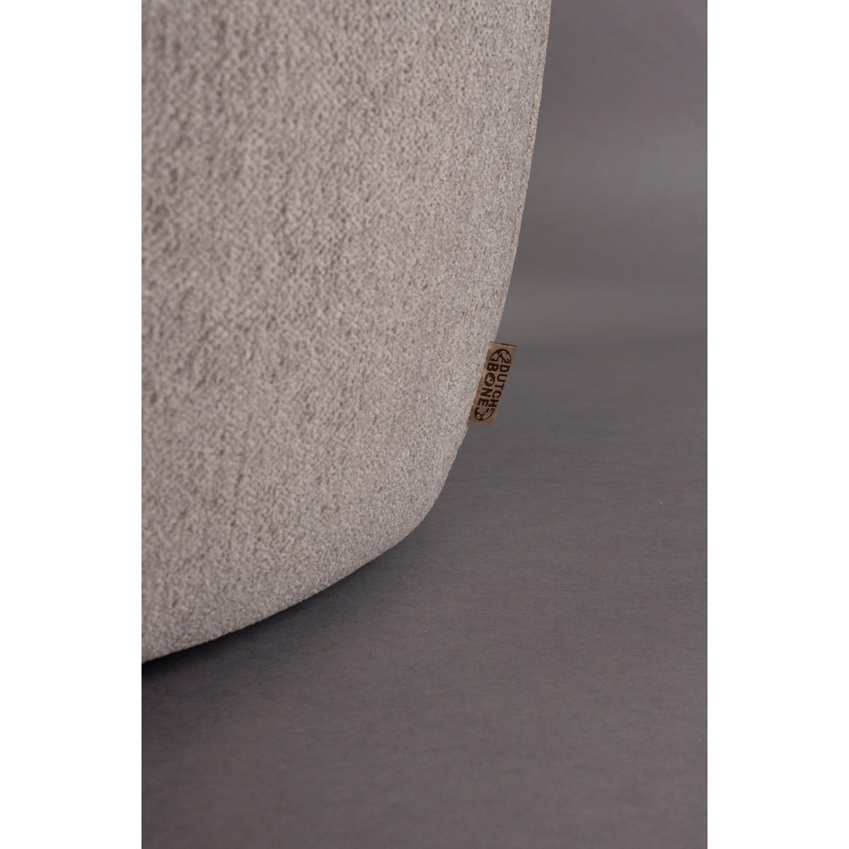 SESSEL Rocca Cappuccino/ Taupe - Pastellblau, Textil (107/83/92cm) - Dutchbone