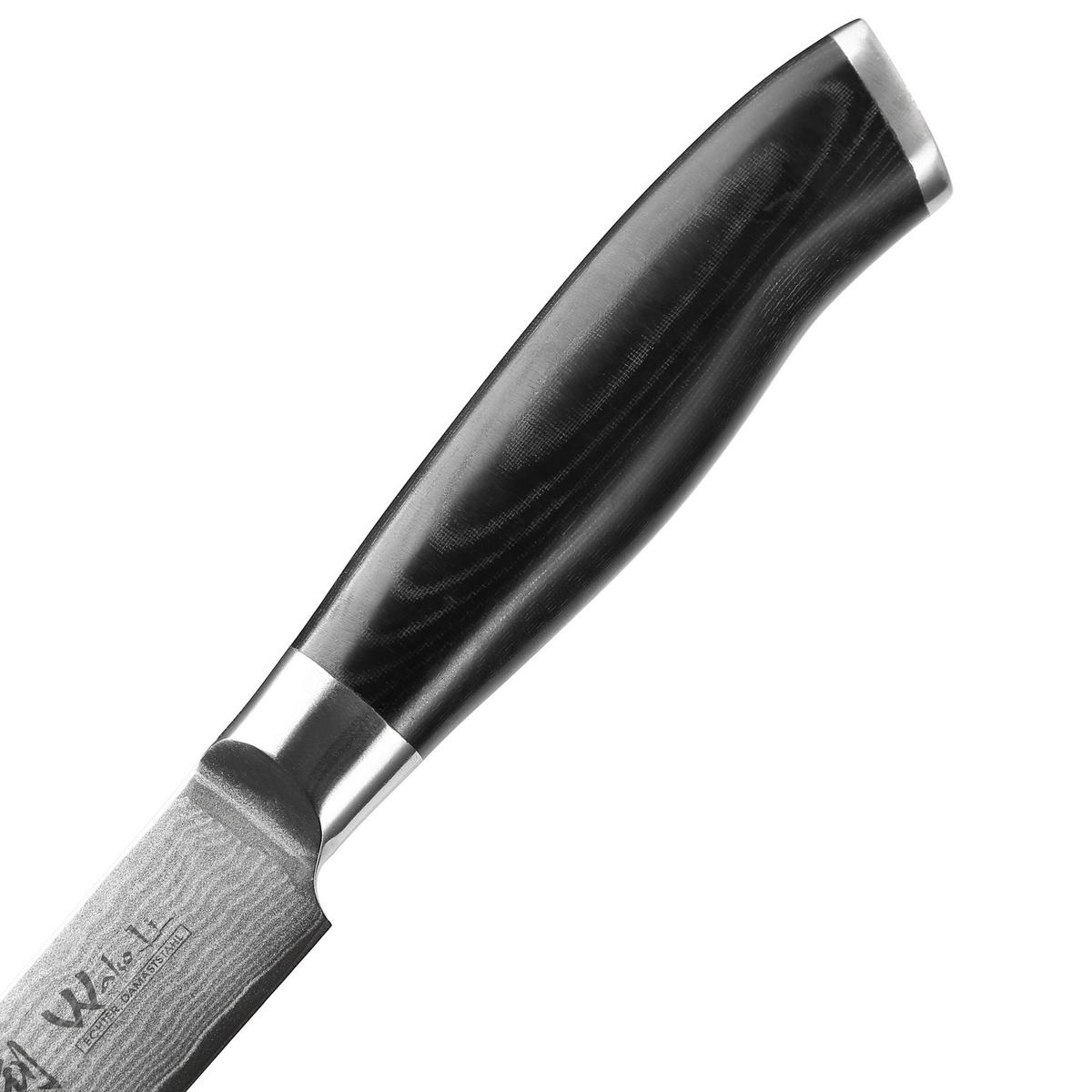 MESSERSET 4-tlg. 8–18 cm - Schwarz, Metall - Wakoli