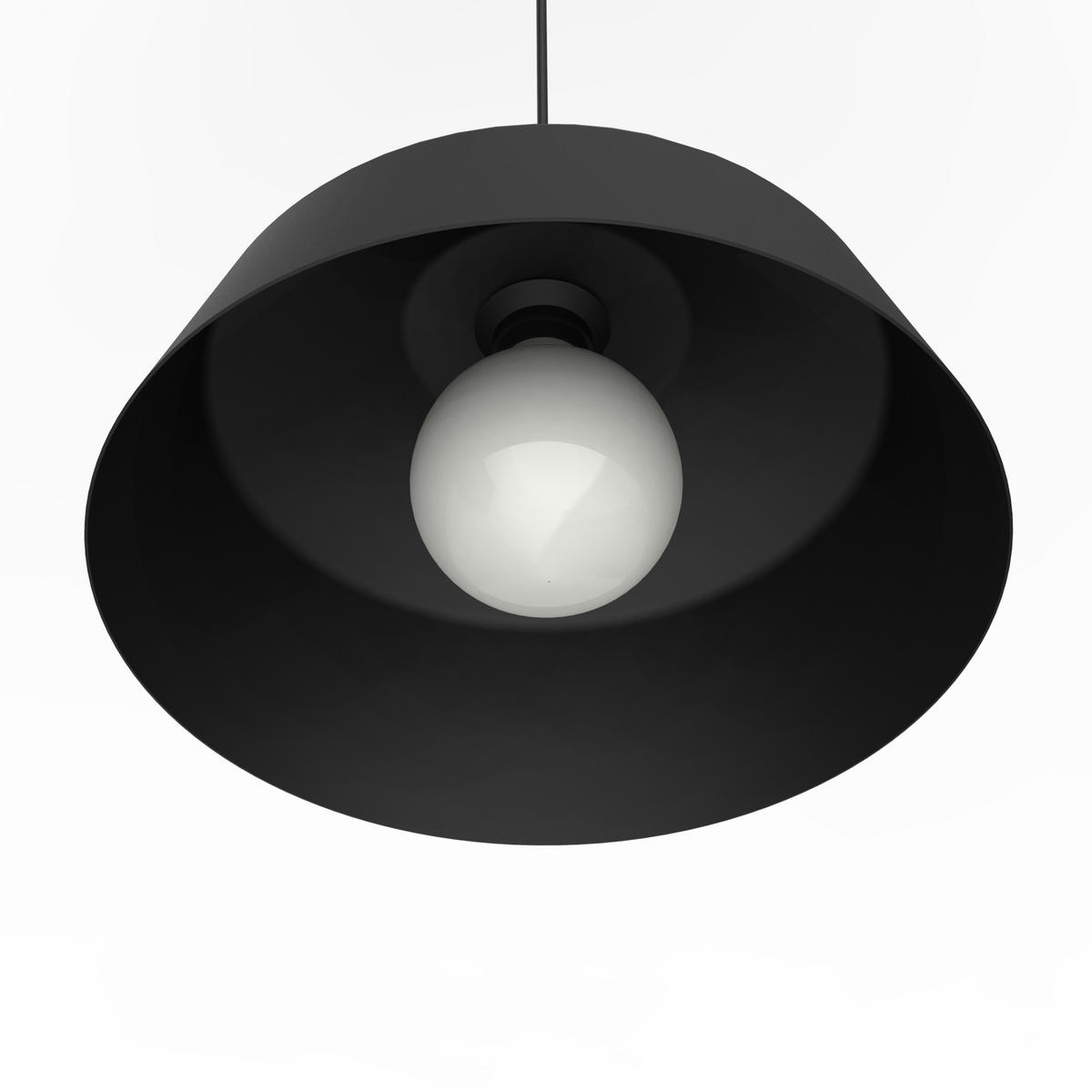 HÄNGELEUCHTE - Schwarz, Metall (35/35/13cm) - Lumicom