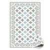 VINYL TEPPICH 150x225 cm Portugiesische Kacheln - Pastellblau, Kunststoff (150/225cm) - TULUP