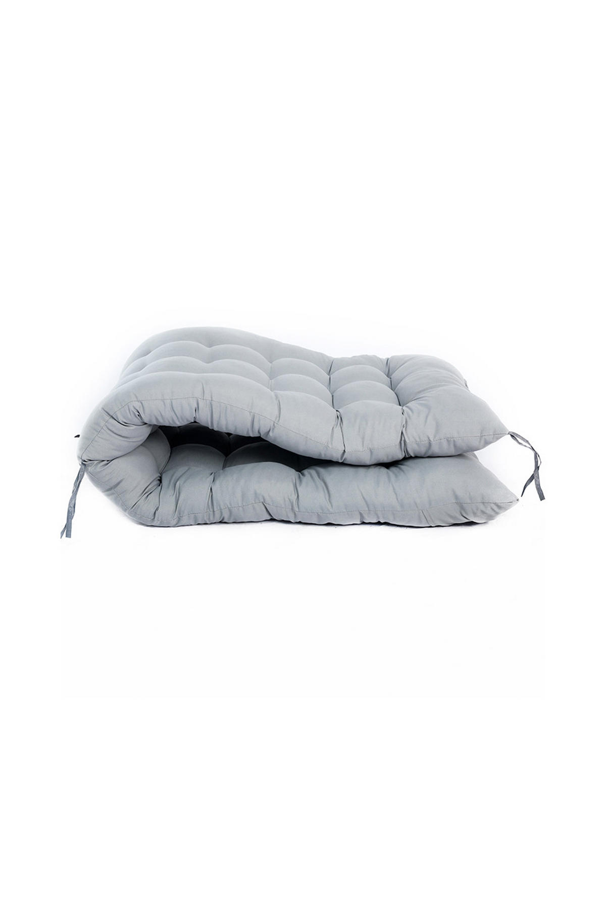 SONNENLIEGENAUFLAGE für Garten- und Terrassenstühle aus Polyester Schaumstoff in Grau 160 cm B x 50 cm - Grau, Textil (50/160cm) - Livingandhome