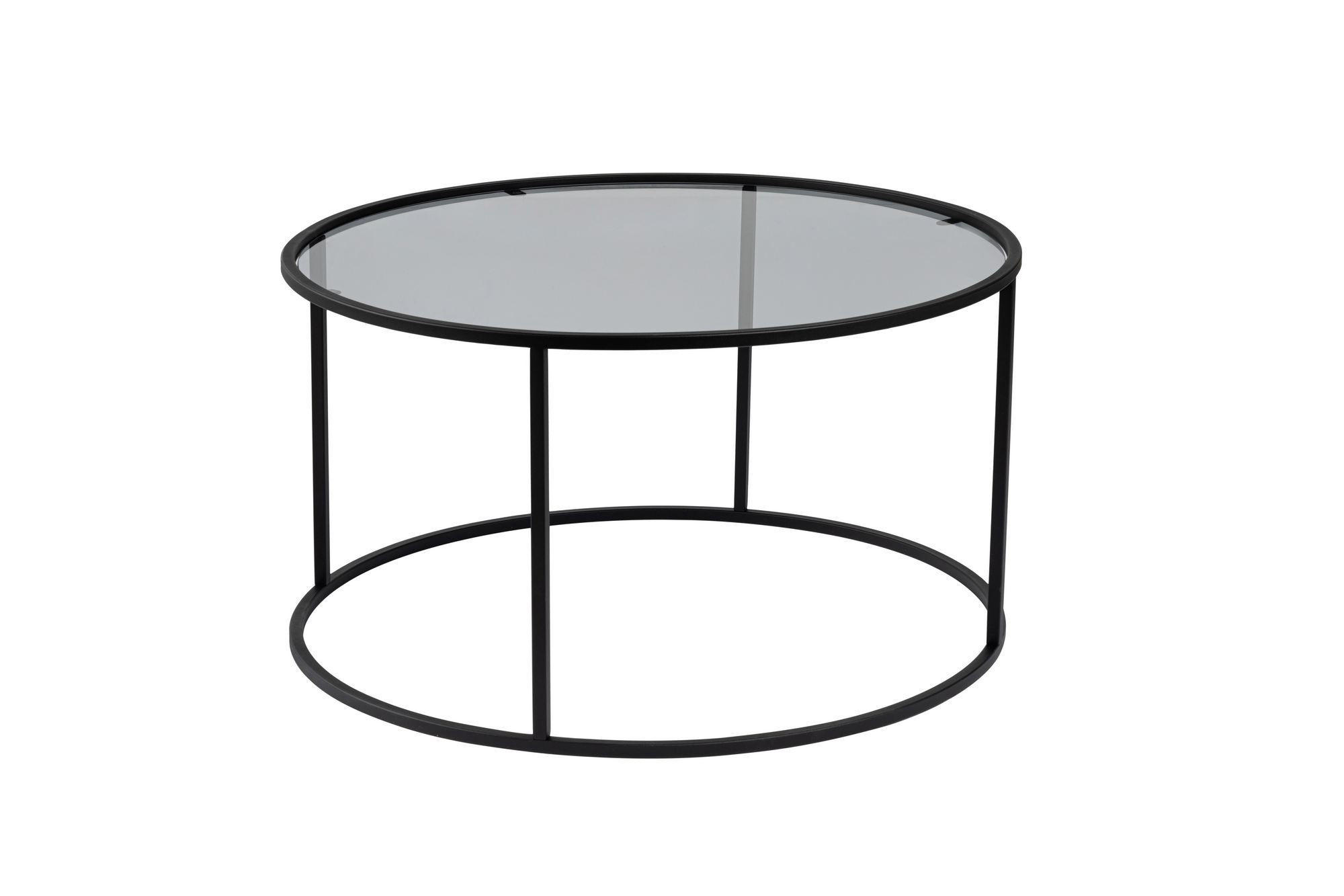 COUCHTISCH aurum Schwarz - Schwarz, Holz (80/80/43cm) - Habitat Garten