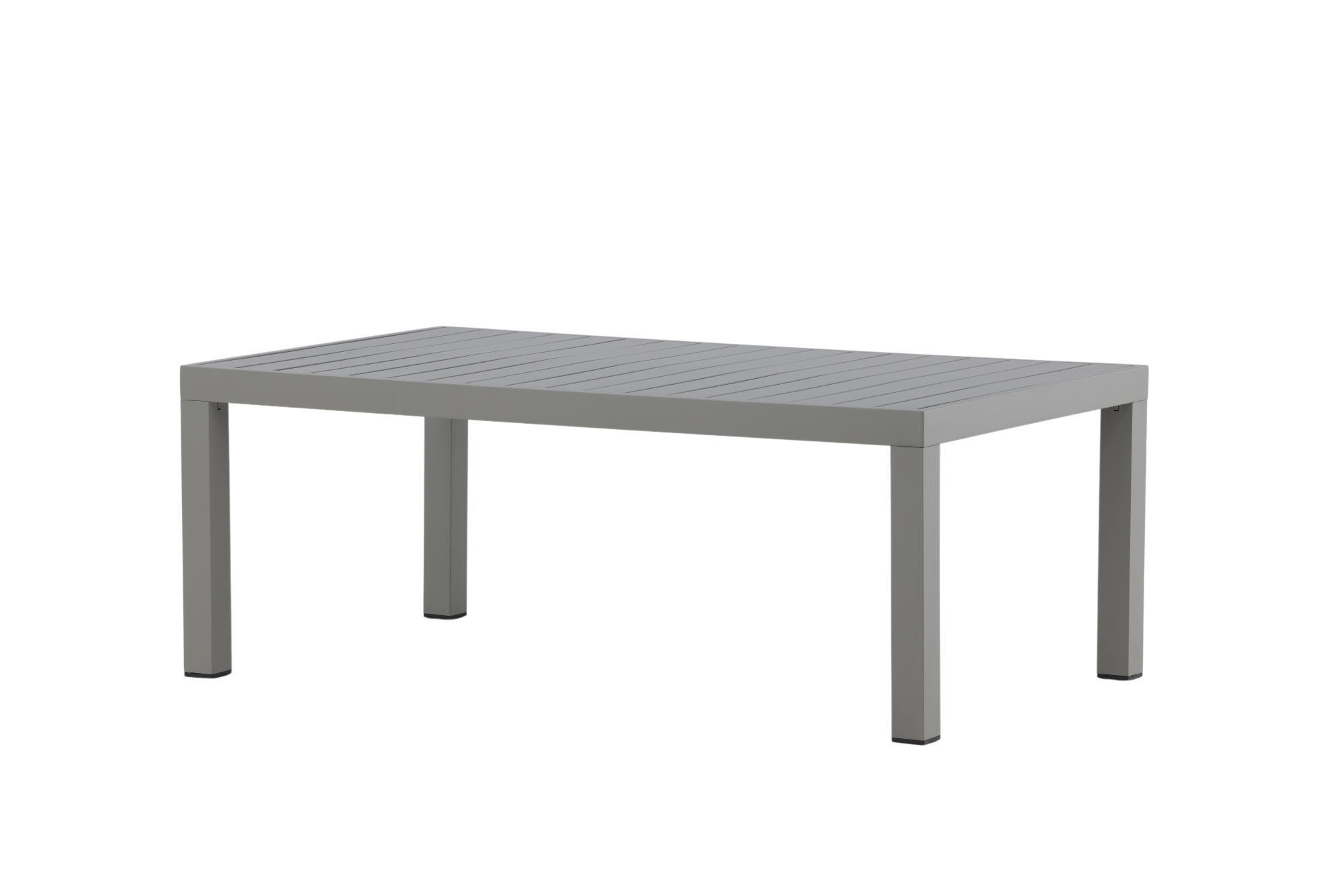 GARTENCOUCHTISCH COPACABANA Grau 70x120x45 cm - Grau, Metall (120/70/45cm) - FURNLUX