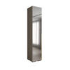 DREHTÜRENSCHRANK 236.7/50/47 1-türig - Kaschmir/Goldfarben, Holz/Metall (50/236.7/47cm) - Abiks Möbel