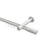INNENLAUF-GARDINENSTANGEN-SET Prestige Zoena 180 cm, 1-läufig, 20 mm Ø Weiß - Weiß, Metall (180cm) - INTERDECO