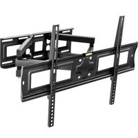 TV-WANDHALTERUNG, bis 120 kg,schwarz - Schwarz, Metall (65/40/52cm) - tectake
