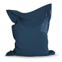 RIESEN-SITZSACK "Square" 120x160cm 270 L - Dunkelblau, Textil (120/25/160cm) - Green Bean