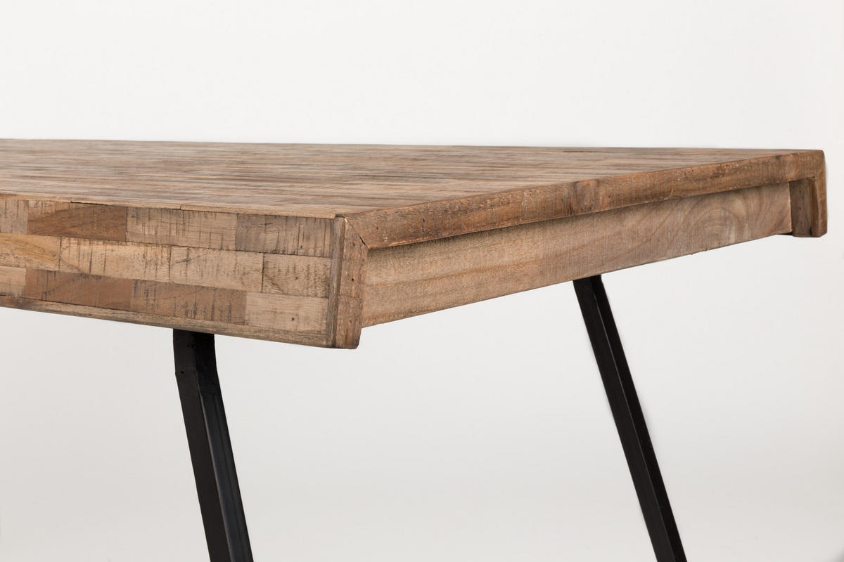 ESSTISCH Suri - Braun - 220/100/76 cm - Braun, Holz (220/100/76cm)