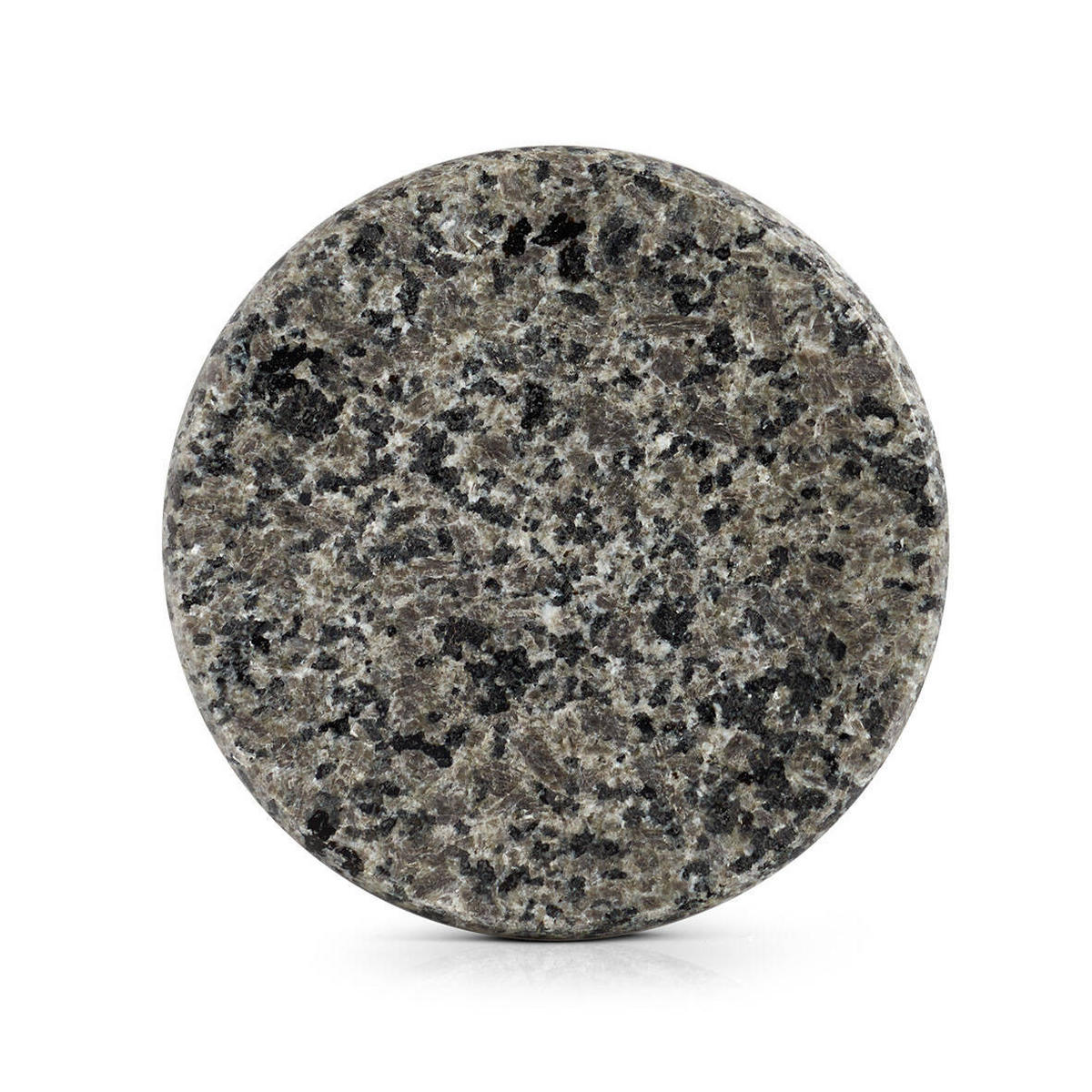 UNTERSETZER Granit Ø 10,5 cm 4er-Set - Grau, Stein (10.5/10.5cm) - ZELLER