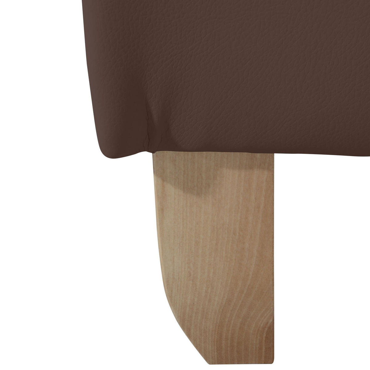 OHRENSESSEL Katria Bezug Kunstleder Buche natur / braun - Braun, Kunststoff (88/108/84cm) - 58aufmkessel