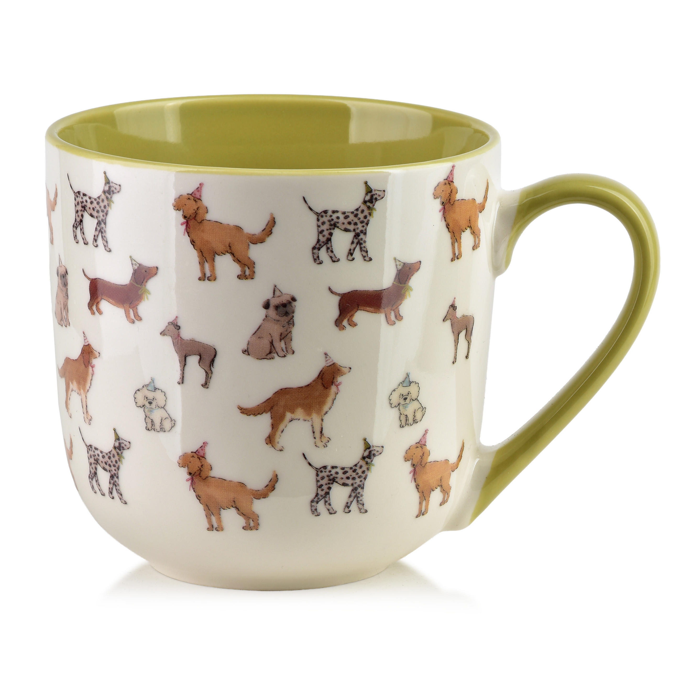 TASSE Noah Braun 9,5/13/9,5cm Porzellan - Weiß, Keramik (0.41L) - Mondex