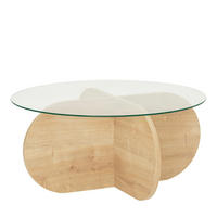 COUCHTISCH Ribe Braun - Braun, Holz (30/30/123cm) - Concept Usine