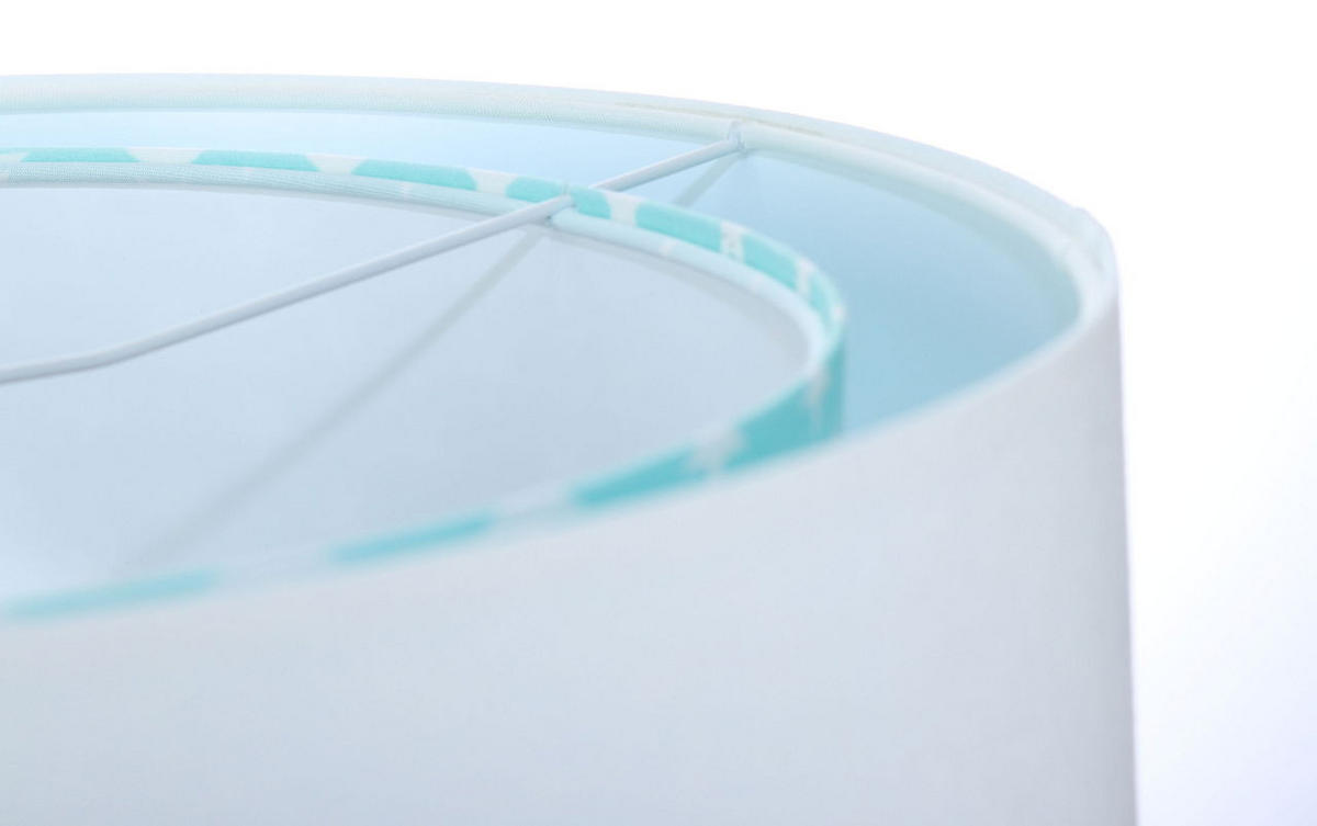 HÄNGELEUCHTE Blau 50/23 cm - Blau, Kunststoff (50/1/23cm) - ONZENO