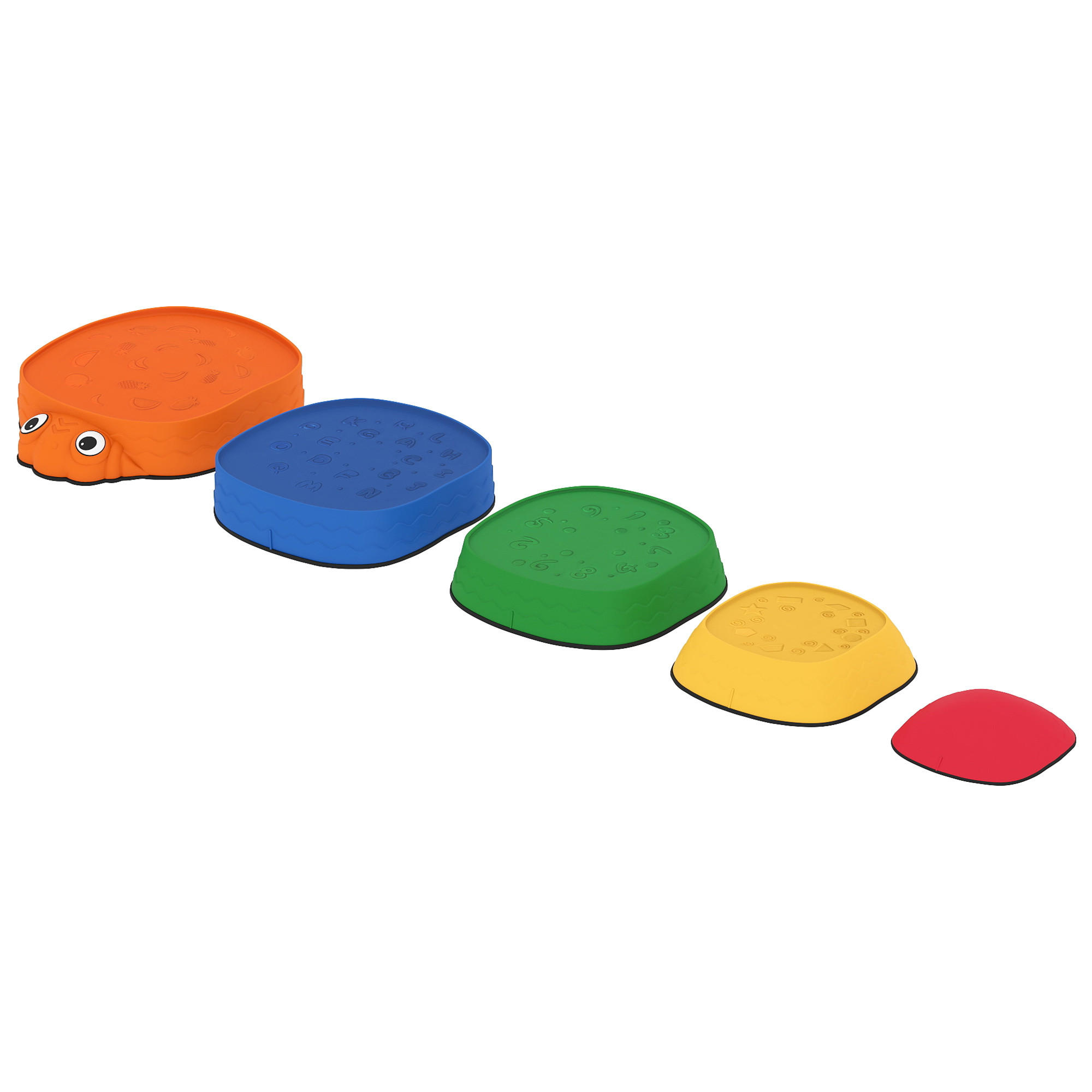 BALANCIERSTEINE Cengiz Mehrfarbig stapelbar 37.8/33.5/28 cm - Multicolor, Kunststoff (37.8/33.5/28cm) - Jamb