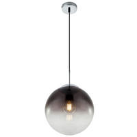 LED HÄNGELEUCHTE VARUS Grau Rauchglas - Grau, Glas (25/25/120cm) - Globo Lighting