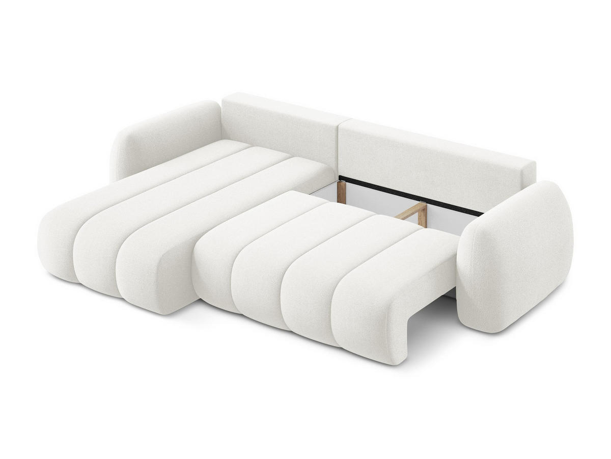 SOFAELEMENT Links Chenille Stoff Grün - Schwarz/Olivgrün, Holzwerkstoff/Kunststoff (179/70/113cm) - Makamii