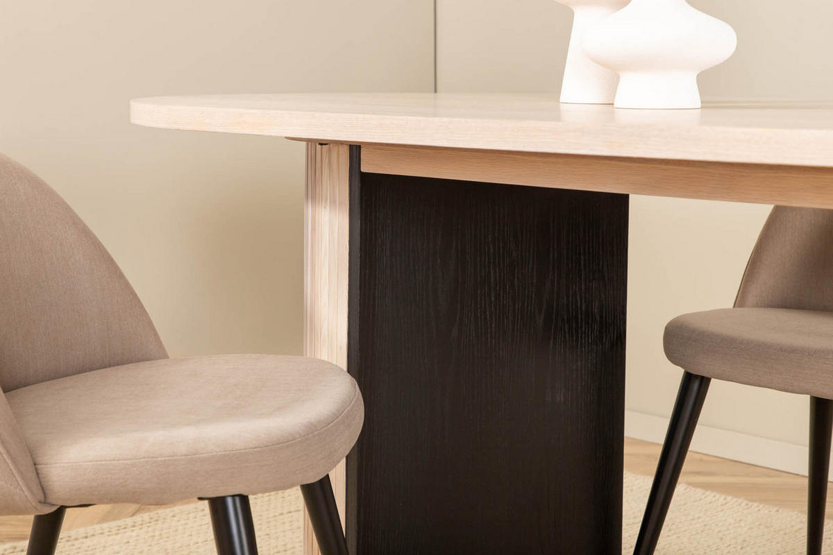 TISCHGRUPPE Beige - Beige, Holzwerkstoff (90/75/200cm) - ebuy24