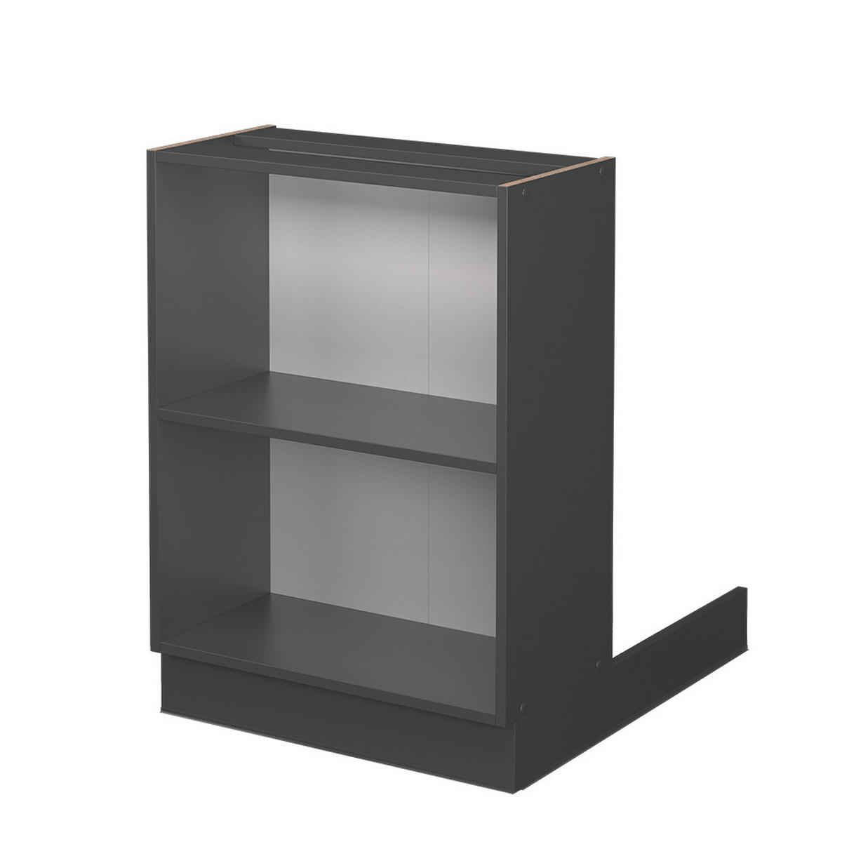 KÜCHENINSEL Fame-Line Anthrazit 60 cm ohne AP - Anthrazit, Holzwerkstoff (60/82/70cm) - Vicco