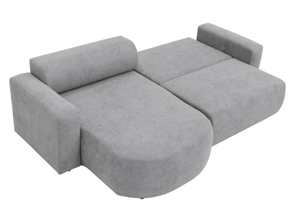 ECKSOFA Nicelo - Schwarz/Grau, Holz/Textil (252/150cm) - MIRJAN24