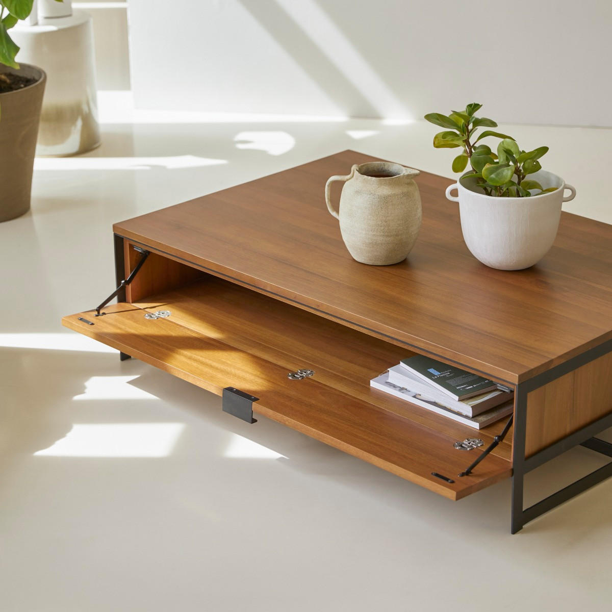 COUCHTISCH Urban Natur aus Akazie - Naturfarben, Holz (80/120/35cm) - Tikamoon