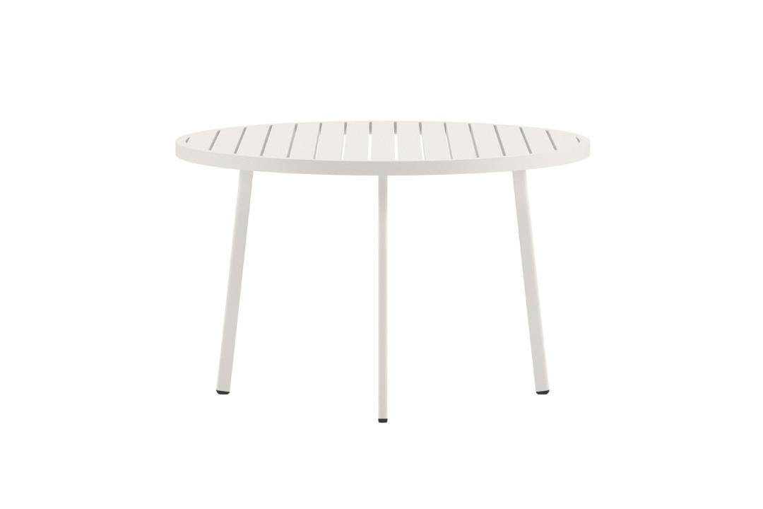 GARTENTISCH, Giardini, Beige, Metall, 120 x 120 x 74 cm - Beige, Metall (120/120/74cm) - ebuy24