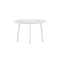 GARTENTISCH, Giardini, Beige, Metall, 120 x 120 x 74 cm - Beige, Metall (120/120/74cm) - ebuy24