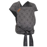 BABYTRAGE Hop-Tye Advanced - Anthrazit/Hellgrau, Textil (26.5/7.2/38.5cm) - Hoppediz