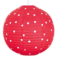 LED HÄNGELEUCHTE Rot Metall - Rot, Metall (40/40/120cm)