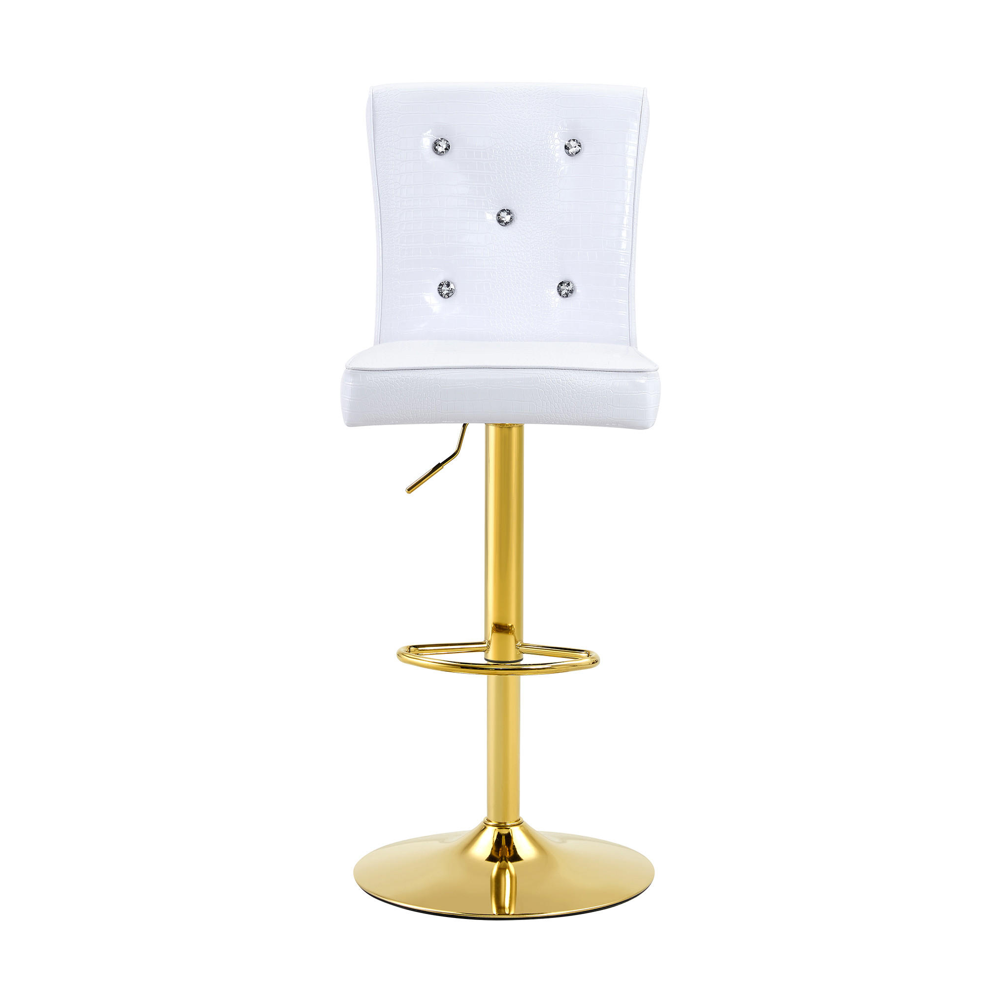 XXXLutz Barhocker Weiß 45x125x45 cm