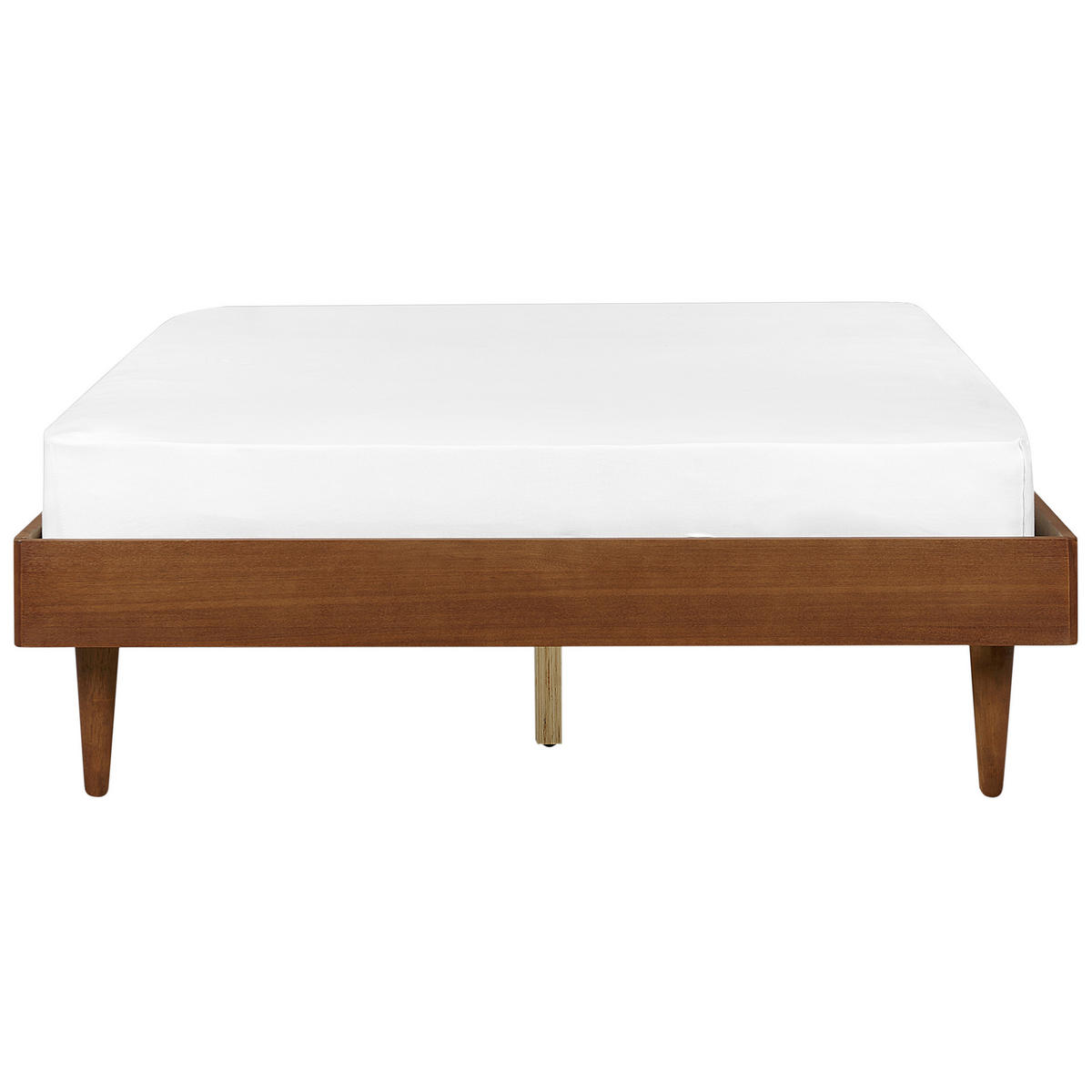 BETT 140/200 cm Braun Toucy - Braun, Holzwerkstoff (140/200cm) - Beliani