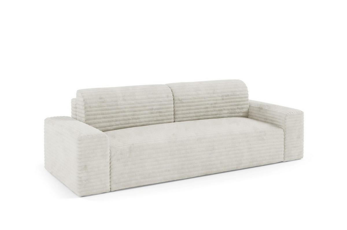 SCHLAFSOFA mit Bettkasten Weiß - Schwarz/Weiß, Holz/Holzwerkstoff (260/70/102cm) - Furnisell