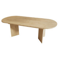 ESSTISCH 160/200/90 cm Eiche aus MDF ausziehbar mit abgerundeten Ecken - Eichefarben, Holzwerkstoff (200/90/75cm) - OKWISH