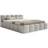 POLSTERBETT Cloudy Low Hellgrau Chenillebezug 200x200 - Hellgrau, Textil (200/200cm) - Selsey
