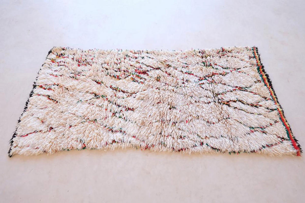 BERBERTEPPICH aus reiner Wolle 95x 205 cm - Multicolor, Naturmaterialien (95/205cm) - AFK Living