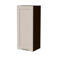 HÄNGESCHRANK Oslo W4/40 Lava / Kaschmir Matt 40 / 32,5 / 96cm - Kaschmir/Dunkelgrau, Holz/Holzwerkstoff (40/96/32.5cm) - Feldmann-Wohnen