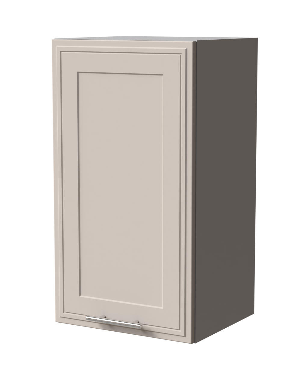 HÄNGESCHRANK Salo W2/40 Grau / Kaschmir Matt 40 / 32,5 / 72cm - Kaschmir/Grau, Holz/Holzwerkstoff (40/72/32.5cm) - Feldmann-Wohnen