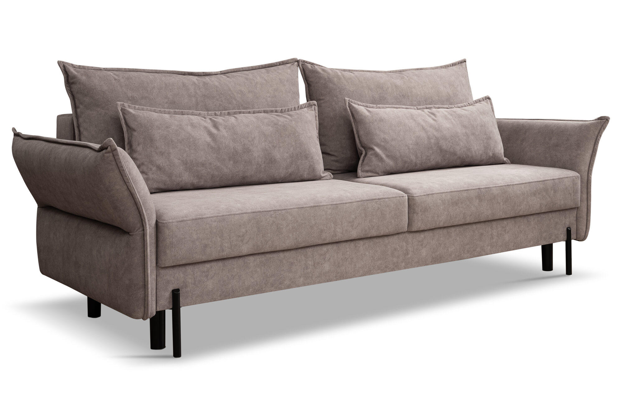 SCHLAFSOFA Volio Mit Bettzeugcontainer Beige - Beige, Holz/Textil (239/91/96cm) - Kaiser Möbel