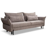 SCHLAFSOFA Volio Mit Bettzeugcontainer Beige - Beige, Holz/Textil (239/91/96cm) - Kaiser Möbel