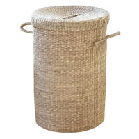 WÄSCHEKORB aus natürlichem Seegras - Apfelbaumfarben, Naturmaterialien (40/60/40cm) - Calicosy