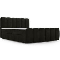 BOXBETT Cloud 140x200 Dunkelgrau - Dunkelgrau, Holz/Textil (140/200cm) - Graingold