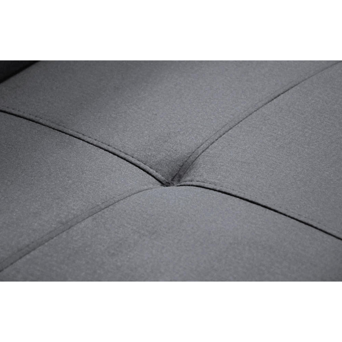 ECKSCHLAFSOFA Vild verstellbaren Kopfstützen, Hellgrau, rechts - Chromfarben/Hellgrau, Textil (275/203cm) - Beautysofa