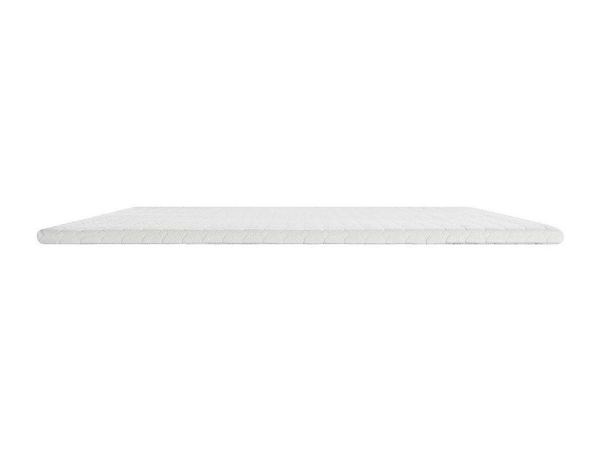 TOPPER - 2 Personen - stoff - weiß Rama - Weiß, Textil (180/200cm) - Vente-Unique
