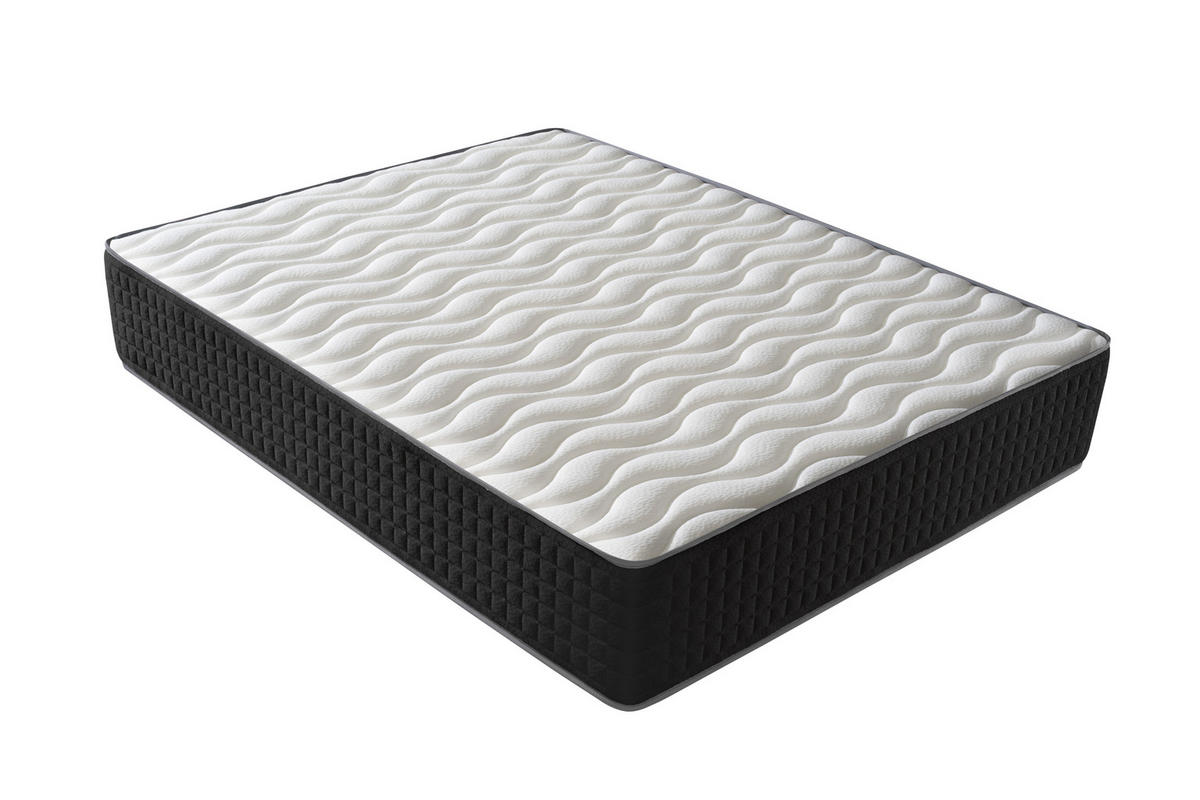 KALTSCHAUMMATRATZE Cesar H3/H4 160x200 - Weiß, Textil (160/200cm) - Dagostino Home